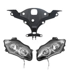 Headlight Assembly & Upper Fairing Stay Bracket for Yamaha YZF R1 (2007–2008)
