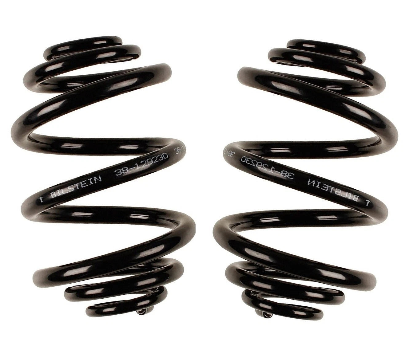 Set of 2 Rear Bilstein B3 Coil Springs for BMW E46 3-Series (1998–2006)