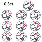 10x Carburetor Bowl Gasket Kit for Honda GX110 GX120 GX140 GX160 GX200 (N/A)