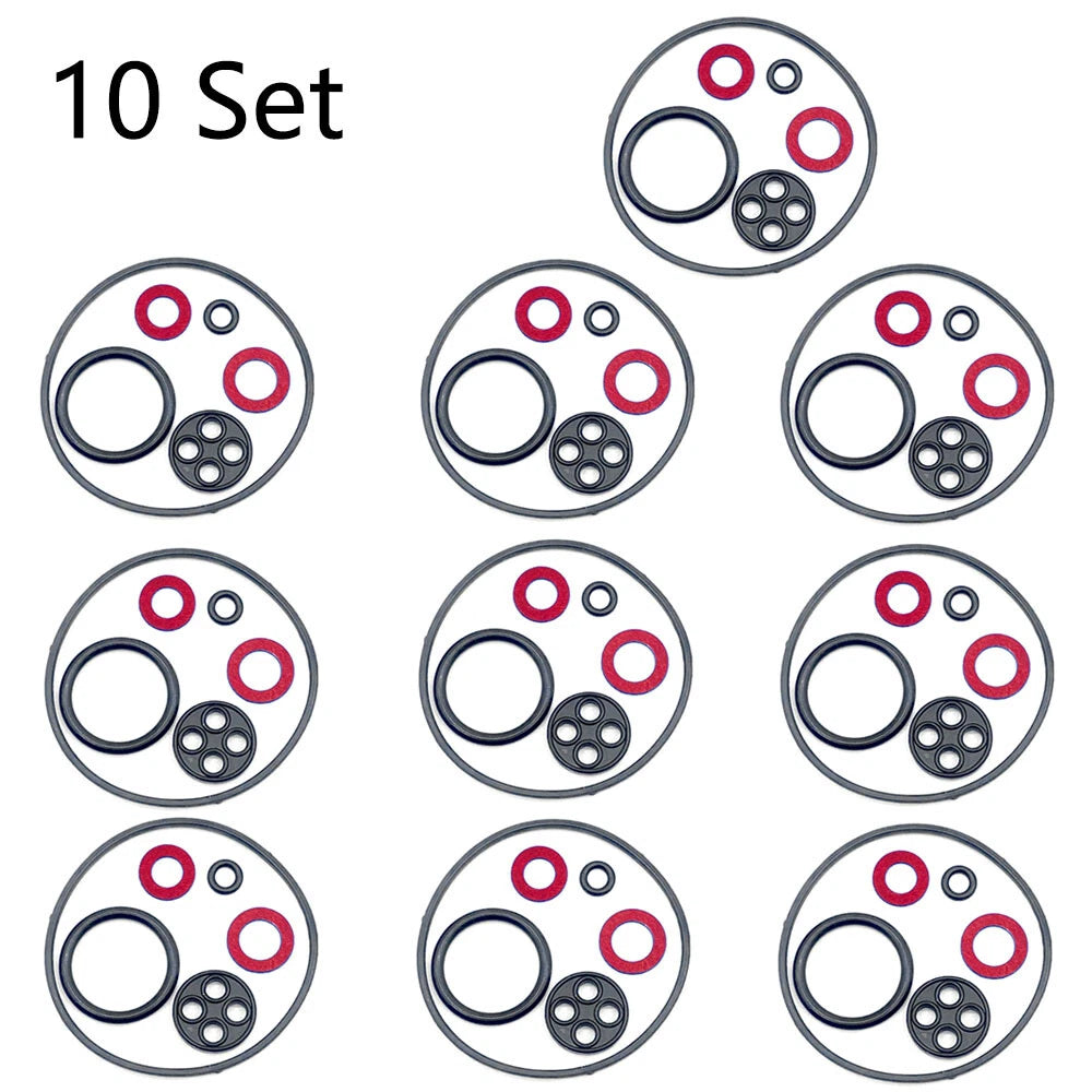 10x Carburetor Bowl Gasket Kit for Honda GX110 GX120 GX140 GX160 GX200 (N/A)