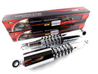 335mm JBS Chrome Rear Shock Absorbers for Honda CN250 Fusion