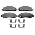 Set of 4 Akebono ProACT Front Ceramic Brake Pads for Chevy Colorado GMC Canyon (2004–2012)
