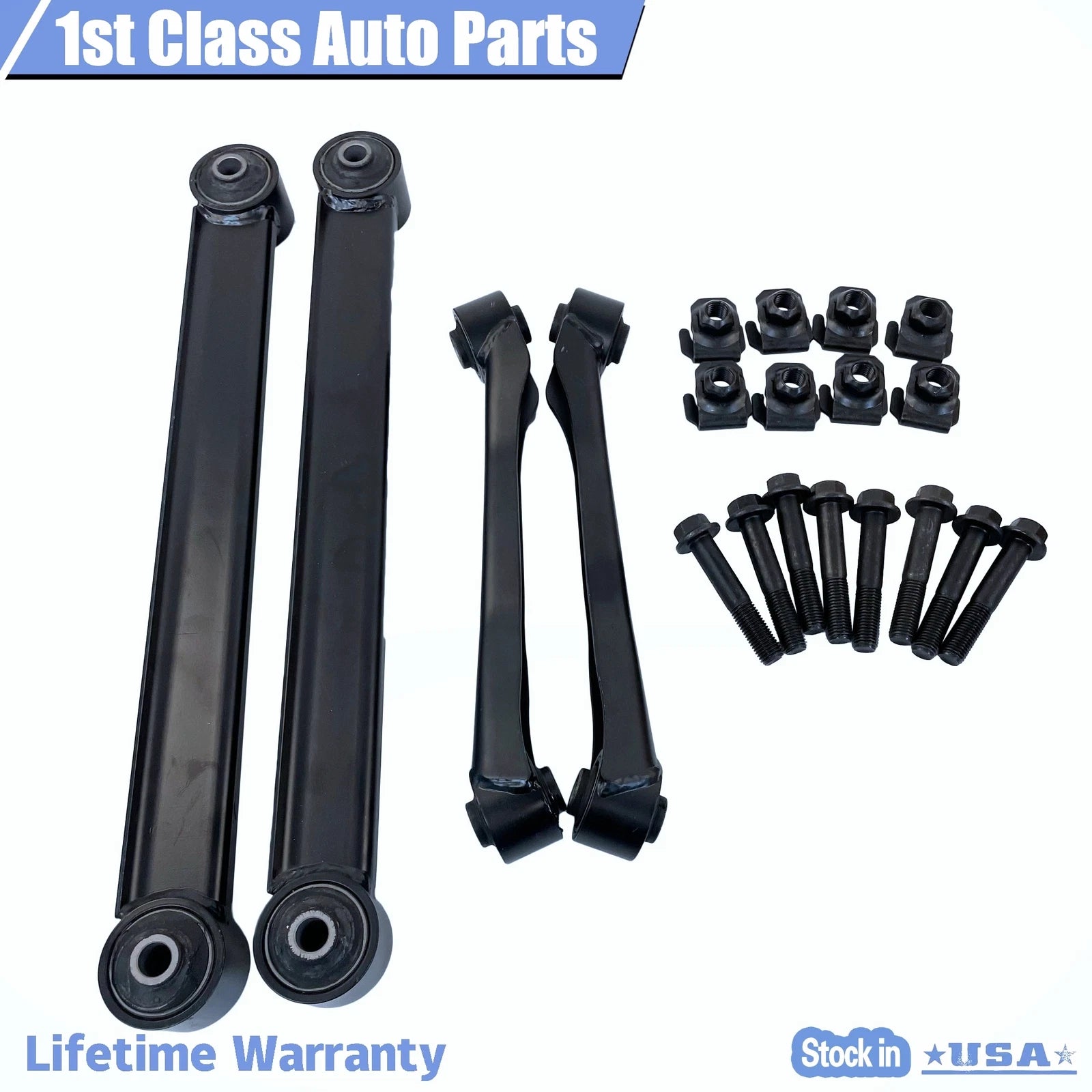 Rear Upper Lower Trailing Arms Kit for Ford Expedition Navigator (1997–2002)