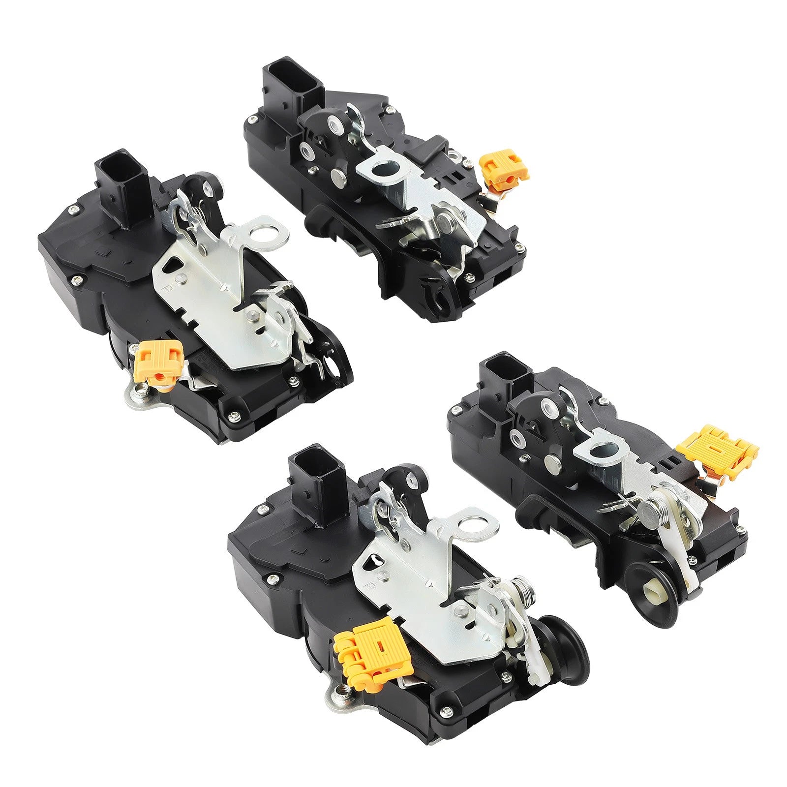 Set of 4 Door Lock Actuators for GMC Chevrolet Cadillac (2007–2009)
