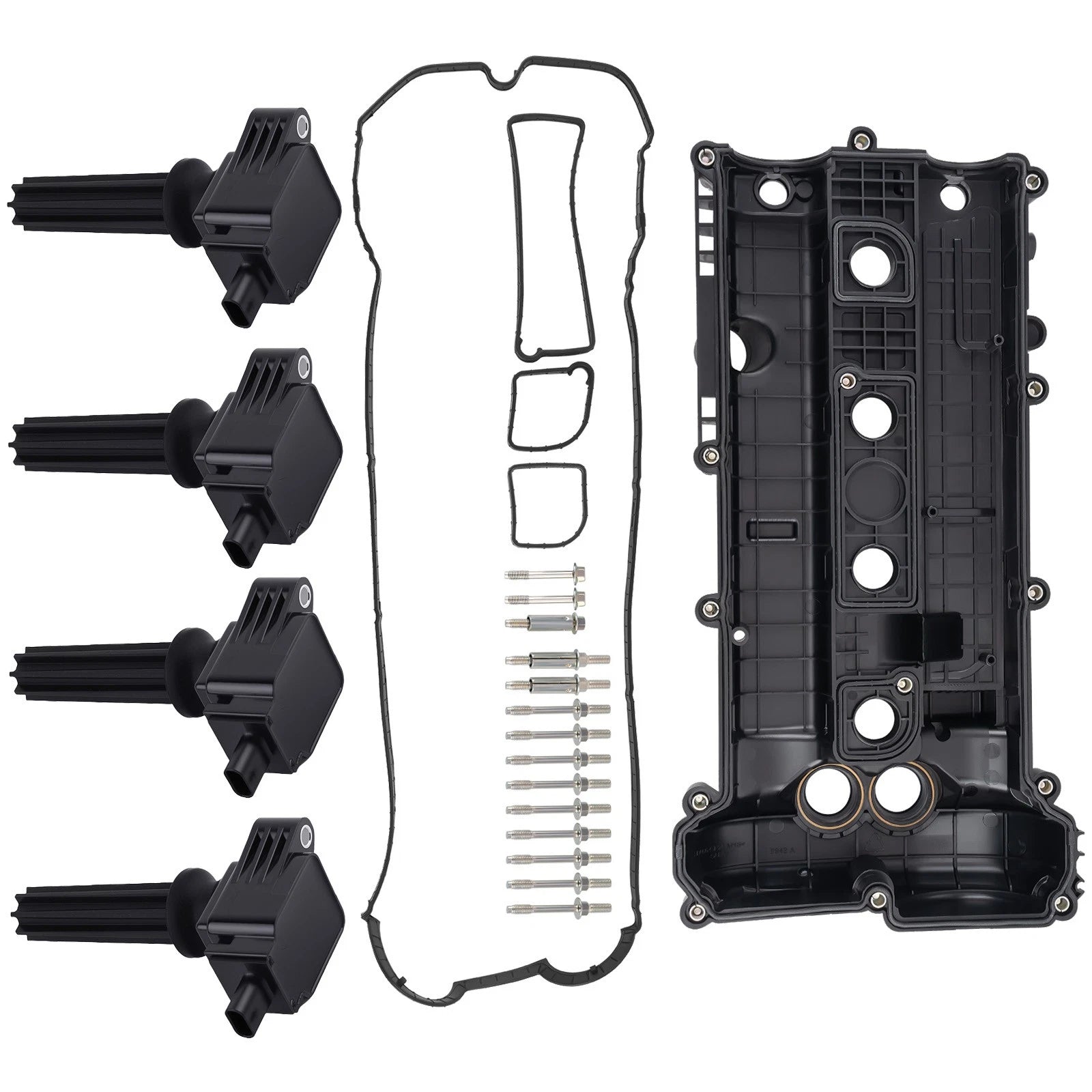 Engine Valve Cover + Coils for Land Rover Discovery Evoque 2.0L (2012–2017) UF670