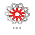 11.8" Floating Front Brake Rotor for Harley-Davidson Trike 09-19 Dyna 06-17 Red