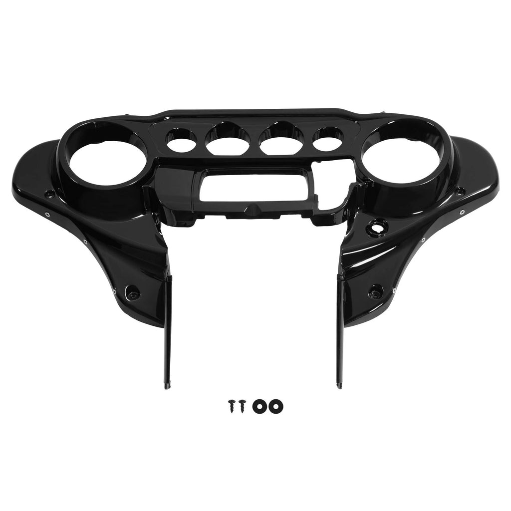 Black Gloss Front Inner Fairing for Harley Touring Street Electra Glide (2014–2024)