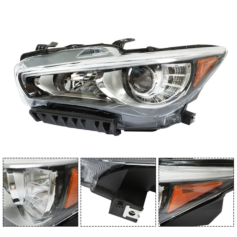 LED Headlight Assembly for Infiniti Q50 (2014-2017) Left/Driver Side