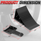 Stackable Wheel Chock with Bracket for Universal Use (1600kg Capacity)