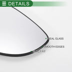Right Side Convex Mirror Glass for Ford B Max (2012–2018)