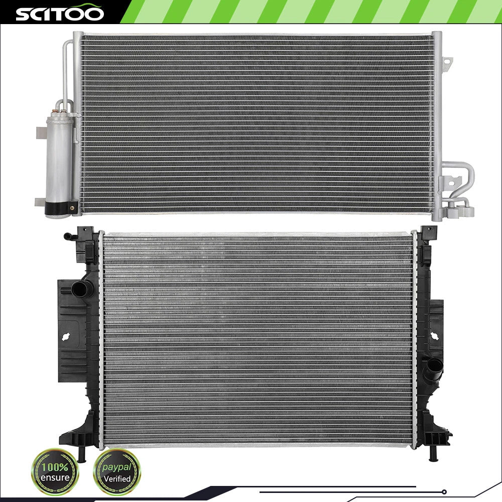 Radiator and A/C Condenser Kit for Ford Escape (2017–2019), Lincoln MKC (2015–2019)