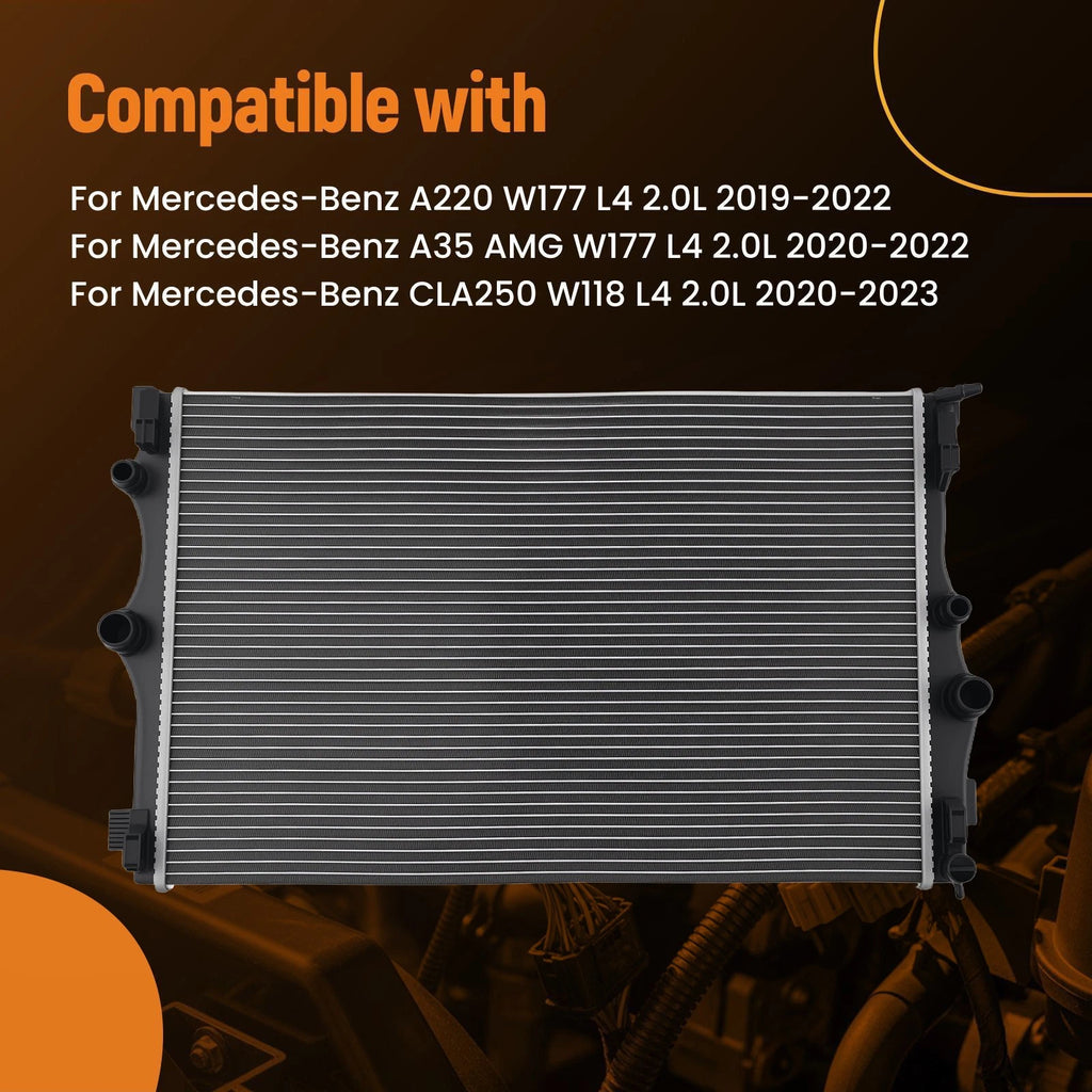 Radiator for Mercedes A220 and CLA250 (2019–2023)