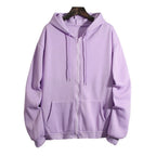 Set of 4 Women's Printed Long Sleeve Hoodies for Home and Club