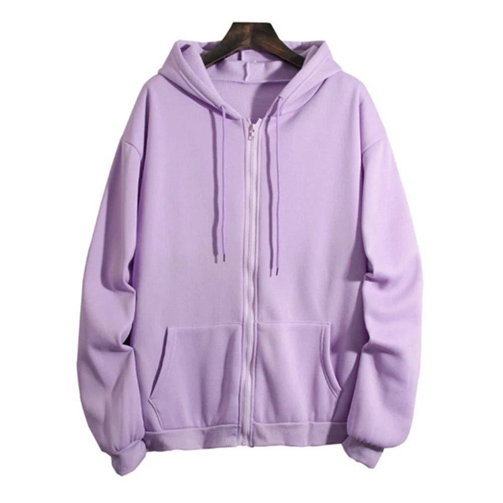Set of 4 Women's Printed Long Sleeve Hoodies for Home and Club