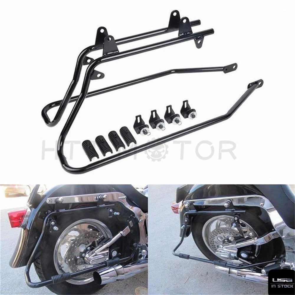 Saddlebag Support Conversion Bracket Kit for Harley Heritage Softail (1984–2013)