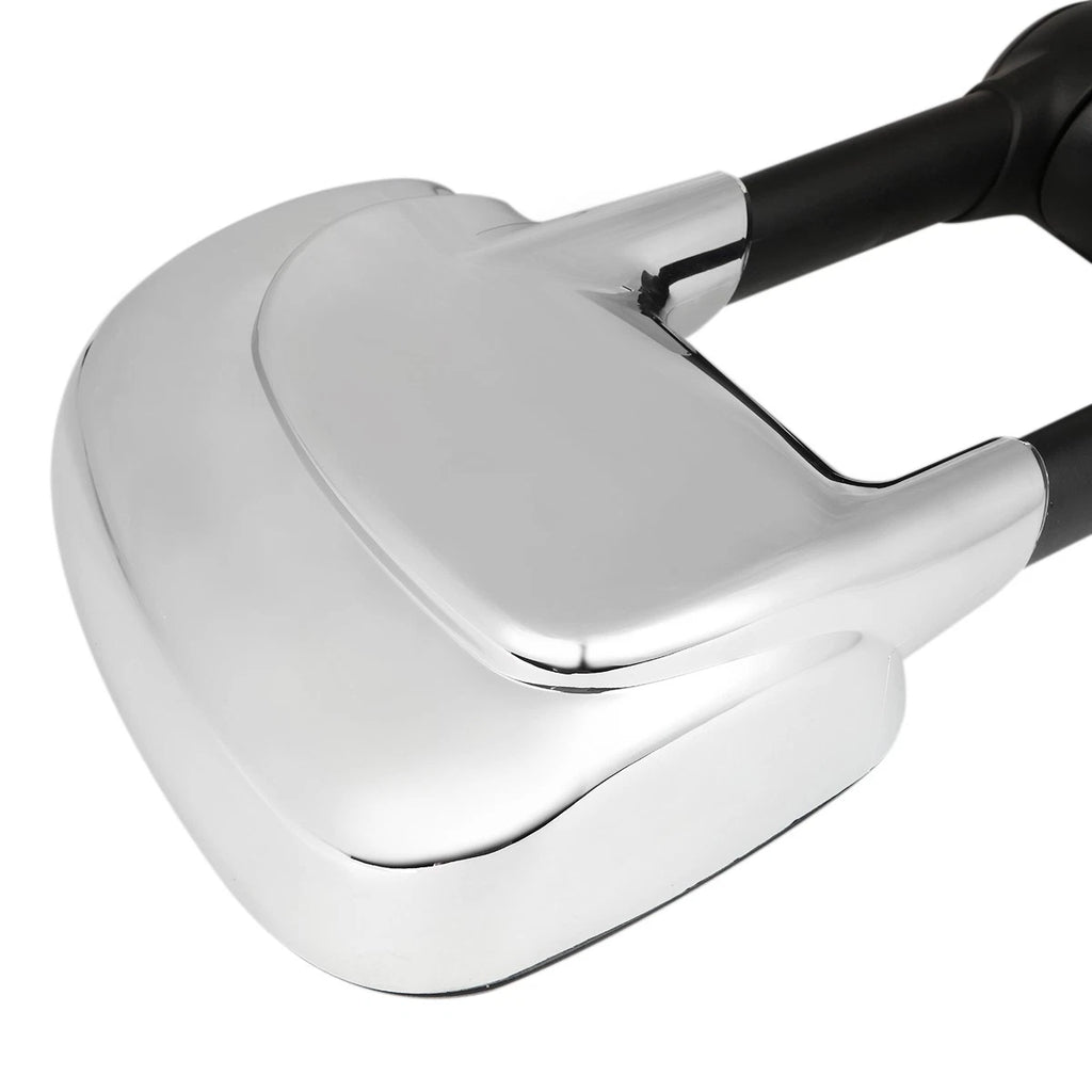Chrome Powered Telescoping Towing Mirror + Heat for Ford F250-F500 (1999–2007)