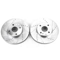 2X Brake Discs for Toyota Yaris iA (2016)