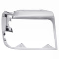 Set of 2 Chrome Headlight Trim Bezels for Ford Bronco F150 (1992–1996)