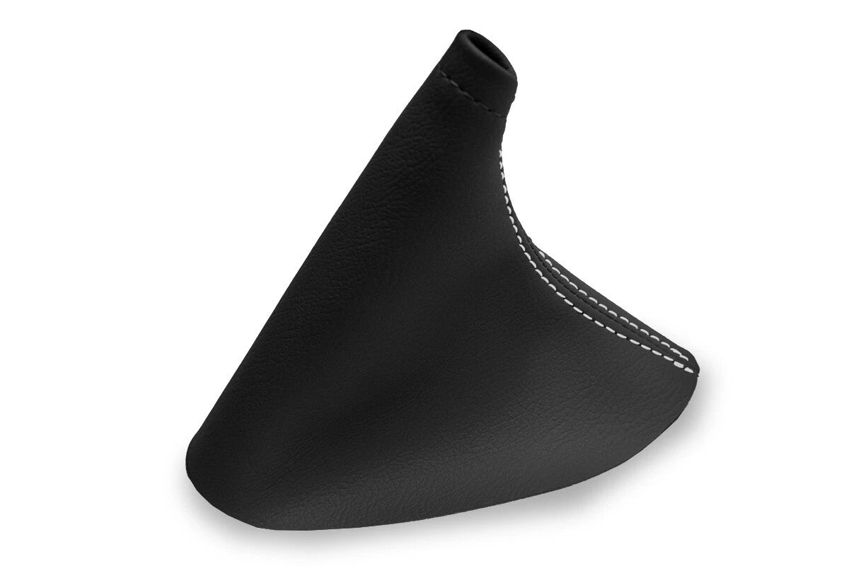Leather Manual Shift Boot Cover for BMW E28 (1982–1988) White Stitch