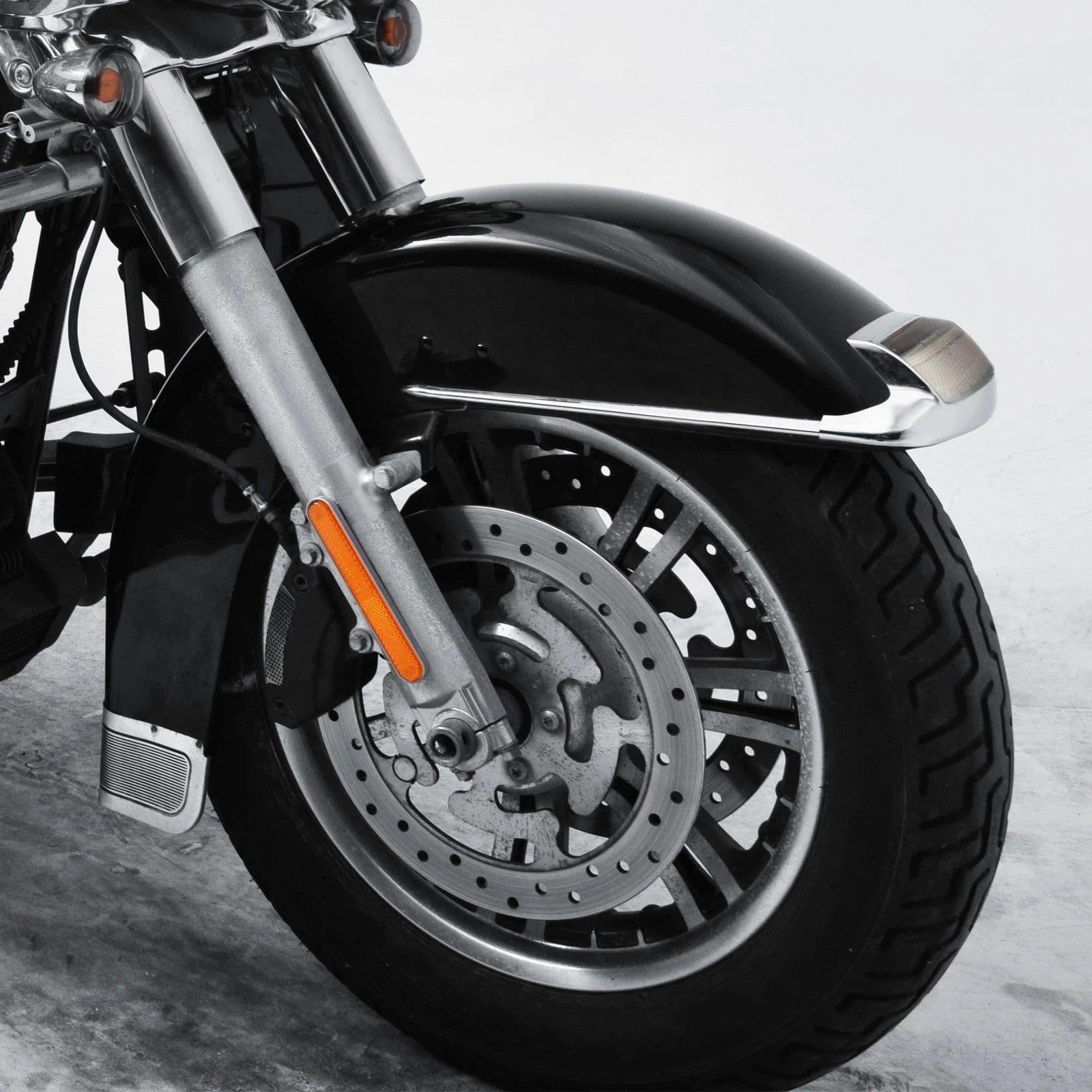 Front Fender Tip Smoke Lens for Harley Electra Tri Glide Ultra Classic (2014–2023)