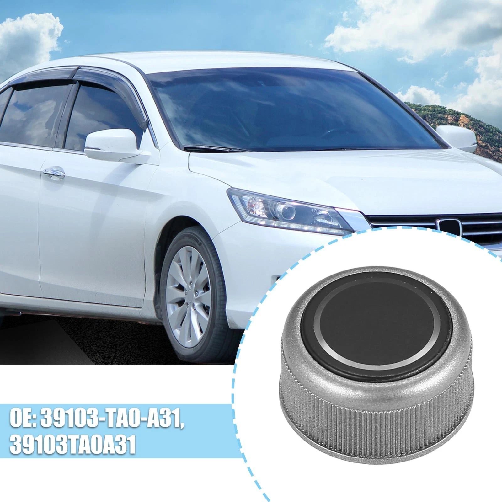 Car Volume Knob Replacement for Honda Accord (2008–2013), Crosstour (2011–2016) 39103-TA0-A31
