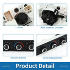 HVAC A/C Heater Climate Control Panel for Chevrolet Express 1500 2500 3500 (2003–2021)
