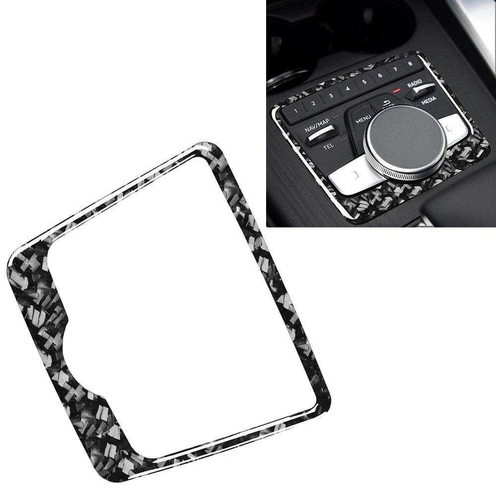 Console Multimedia Panel Frame Cover Trim for Audi S4 S5 A5 A4 B9 (2016–2020)