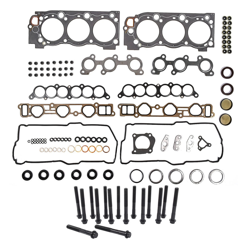 Head Gasket Set w/Bolts for Toyota 4Runner Tacoma Tundra T100 (1995–2004) 5VZFE