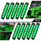 10PCS Smoked Marker Clearance Side Lights for Peterbilt