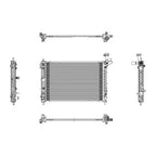 Replacement Plastic/Aluminum Radiator (See compatibility Chart)