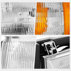 Chrome Front Bumper Grille Shell Insert for Nissan Pick Up (1980–1982)