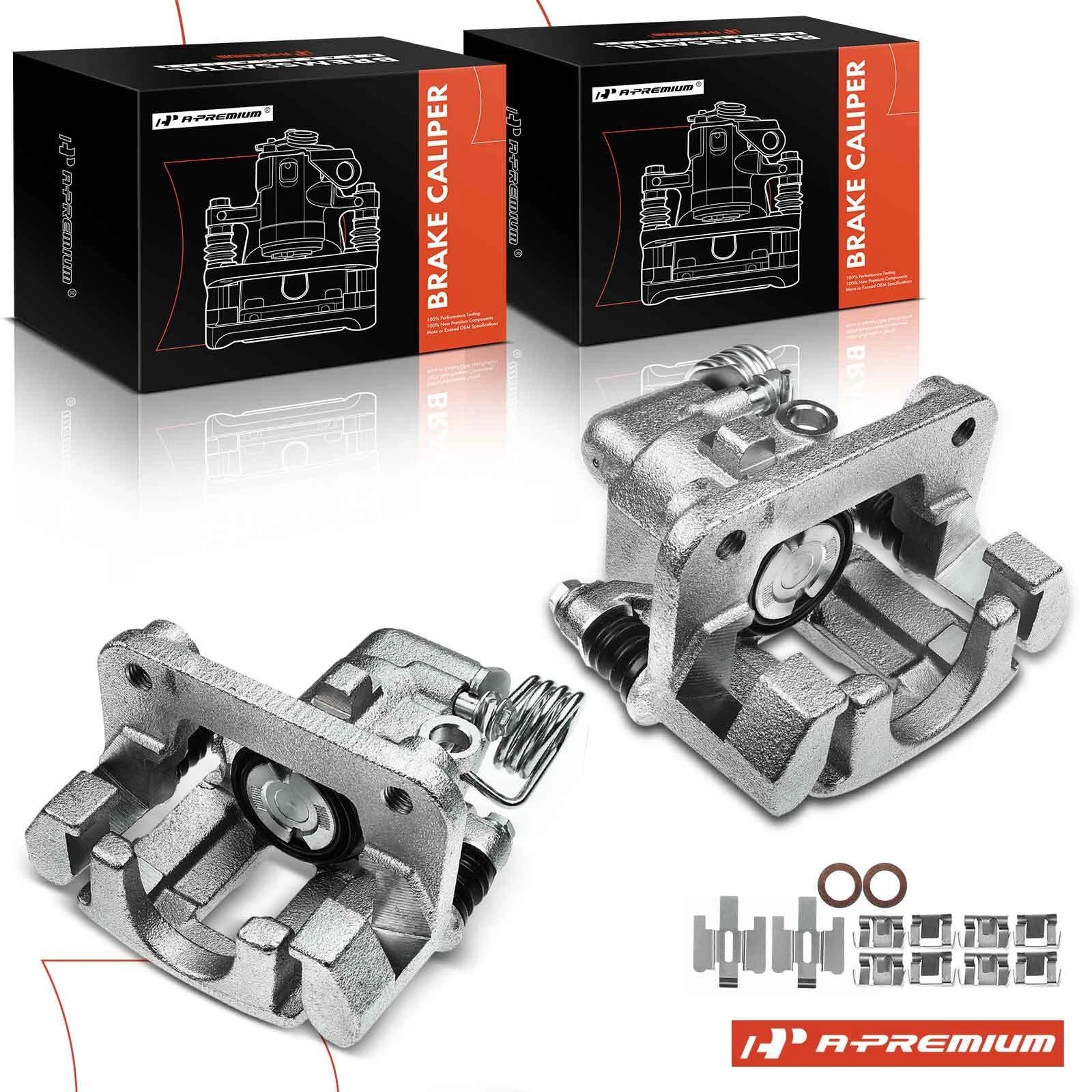 2X Rear Disc Brake Calipers with Bracket for Ford Mustang (1994–1998)