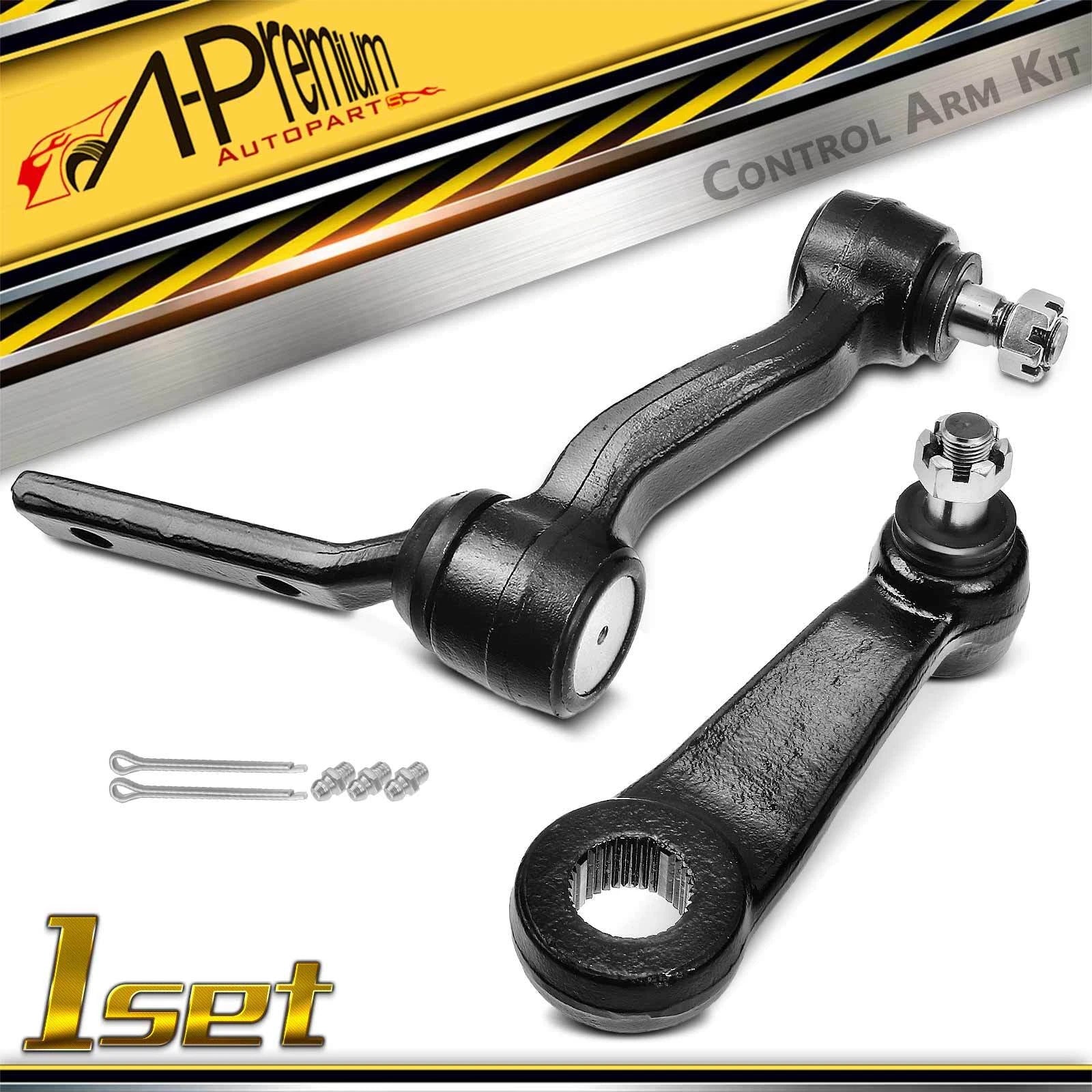 2X Front Pitman & Idler Arm for Chevy Blazer S10 GMC Jimmy (1995â2005)