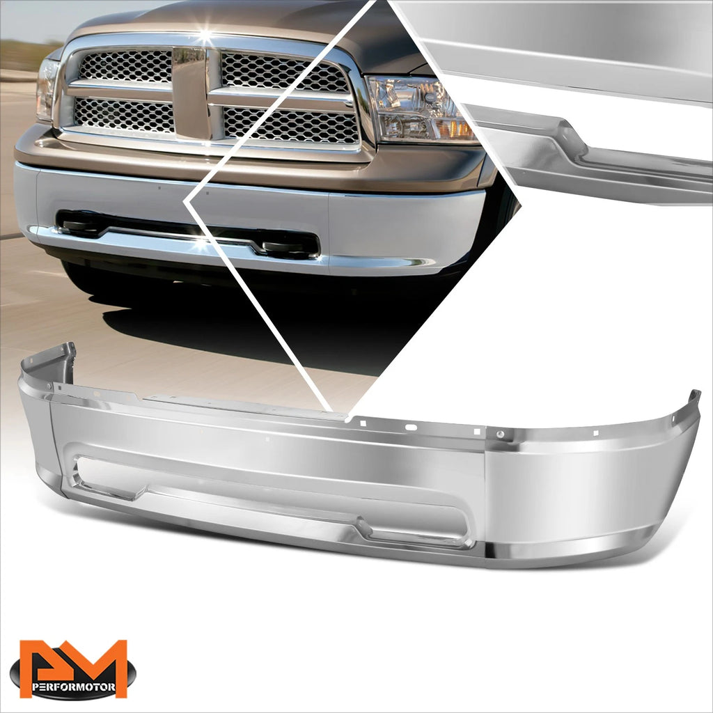 Steel Front Bumper Face Bar for Dodge Ram 1500 (2009–2012) Chrome
