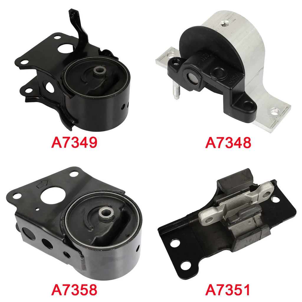 Set of 4 Engine Motor Mounts for Nissan Quest (2004–2009)