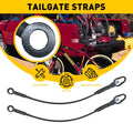 Set of 2 Tailgate Lift Support Straps for Dodge Dakota (1987–2011)
