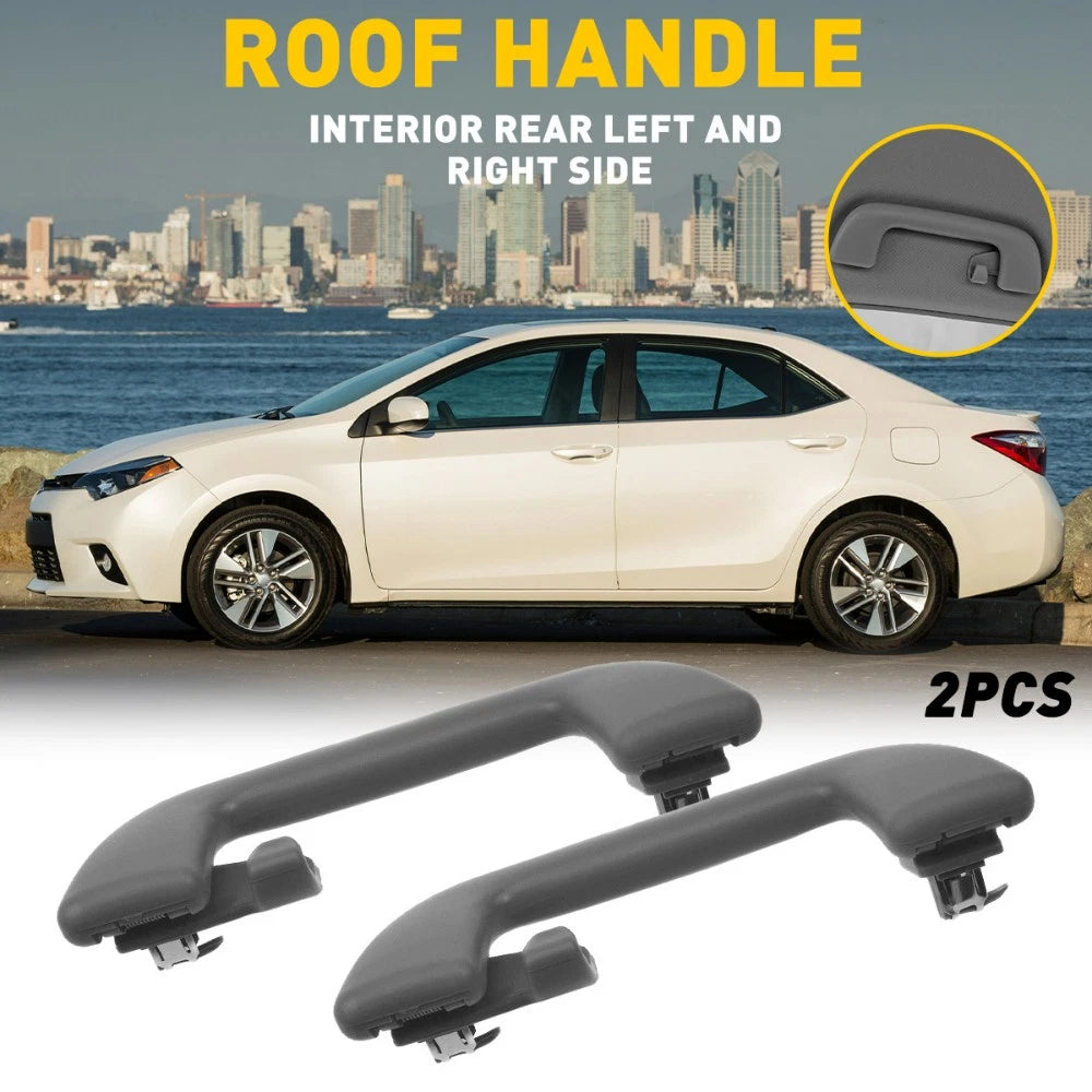 2X Inner Roof Ceiling Handle Grab for Toyota Yaris Corolla RAV4 (2006–2020)