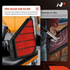 2X Performance Engine Air Filter for Chevrolet Traverse (2018-2023)