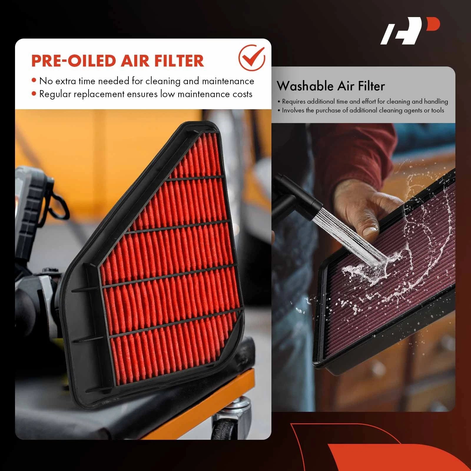 2X Performance Engine Air Filter for Chevrolet Traverse (2018-2023)