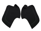 Door Panel Insert Cards Leather for Toyota Sienna (2011–2020) White Stitch