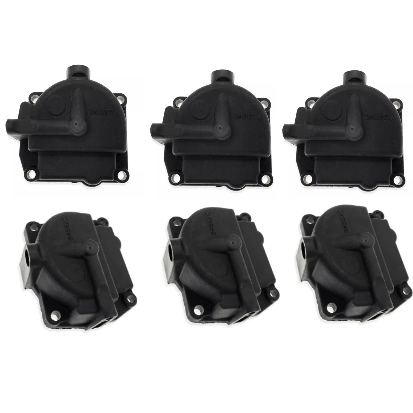 6X Carburetor Bowl Float Chamber for Johnson 90-175HP (1990–2005) 766418