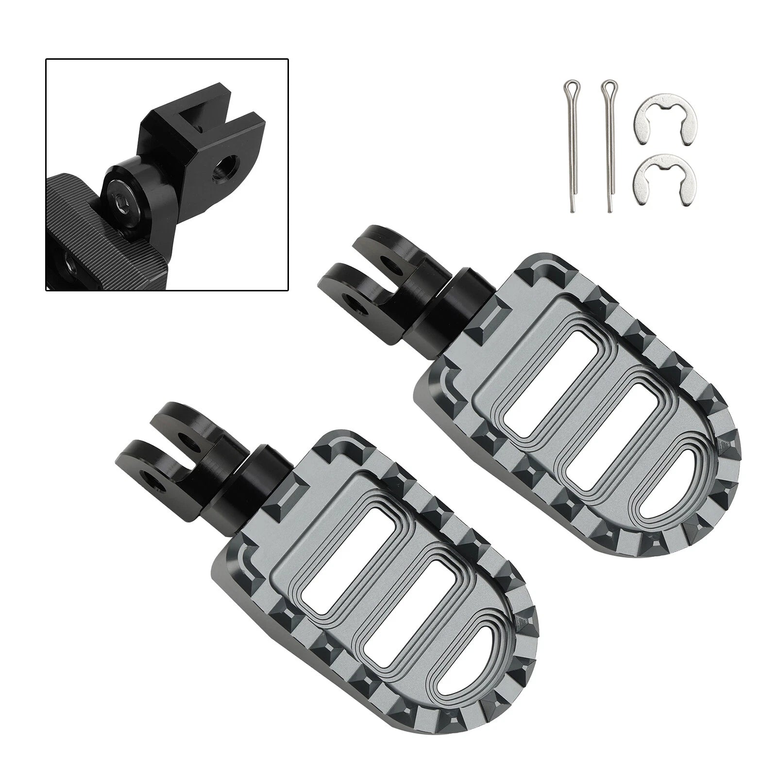 Front Footrests Foot Pegs for Rebel 1100 CM1100 CMX 1100 DCT/MT (2021–2023)
