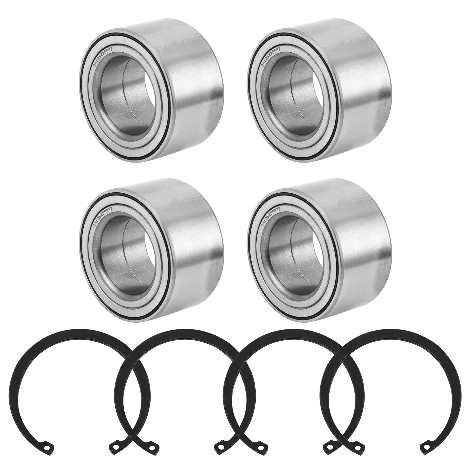 4 Front + Rear Wheel Bearings Kit for Can-Am Maverick X3 Max R/RR Turbo (2017–2023)