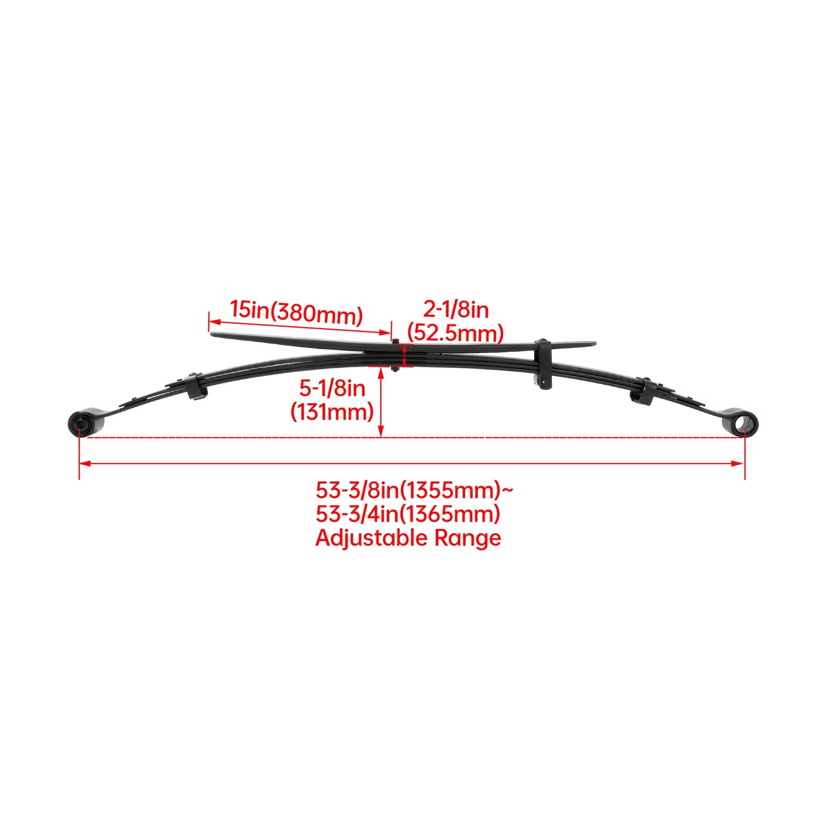 Rear Leaf Spring for Nissan Frontier 4WD Crew Cab (2005-2018)