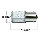Red High Power LED Brake Tail Light Blinking Bulb for Universal (2010-2015)