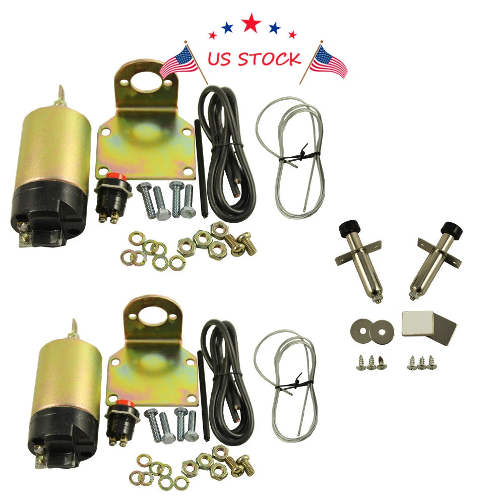 Shaved Door Handle Kit for Car Truck (2 Doors)