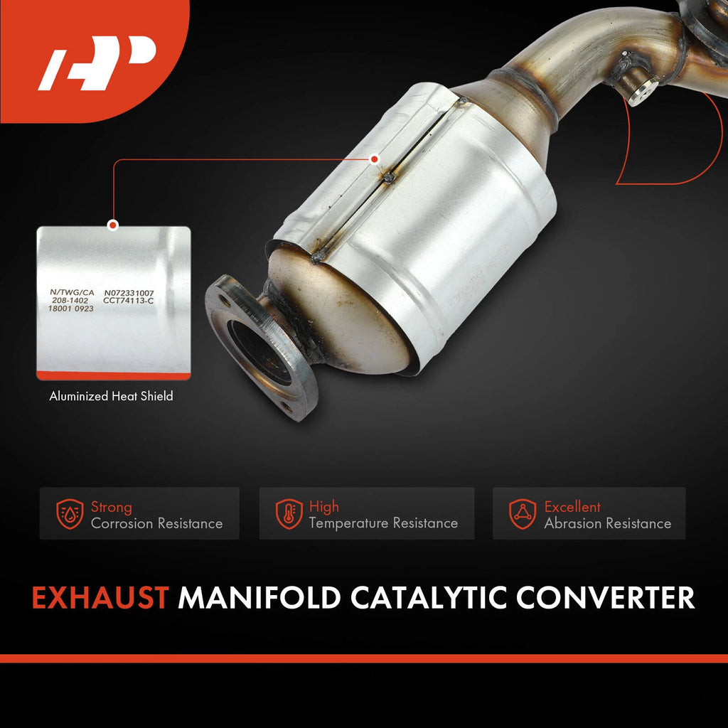 2x Exhaust Catalytic Converter for Toyota 4Runner Lexus GX470 (2003–2009)