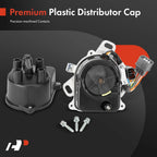 Ignition Distributor with Cap & Rotor for Honda Civic del Sol (1992-1995)