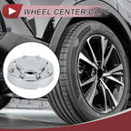 Wheel Center Caps No. 68081010AA for Dodge (1 Pc, Chrome Silver Tone)