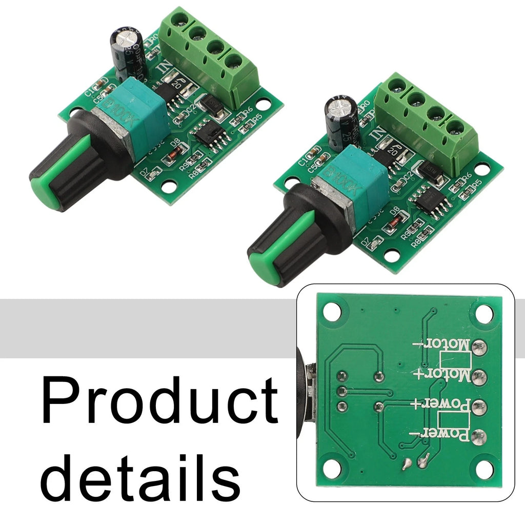 Motor Speed Control Module for - 1.8V to 12V Input